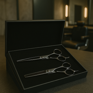 NikoVibe Scissor Set – Carbon Steel Edition